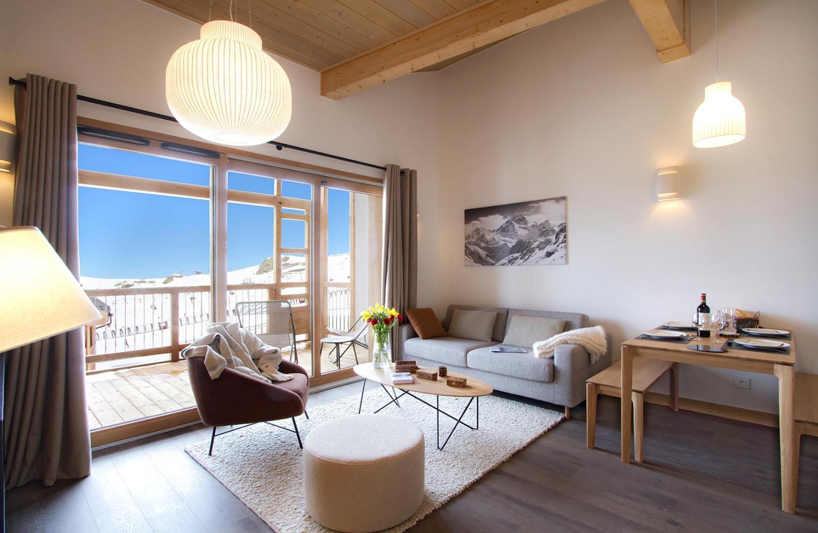 Residence Phoenix A By Leavetown Vacations Alpe d'Huez Kamer foto