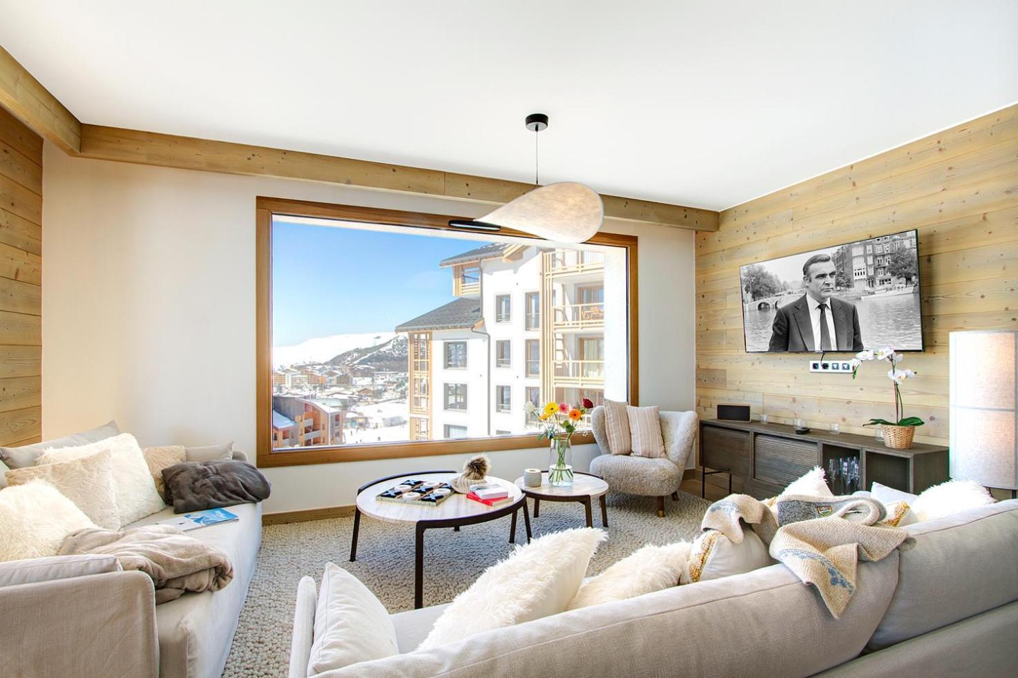 Residence Phoenix A By Leavetown Vacations Alpe d'Huez Kamer foto