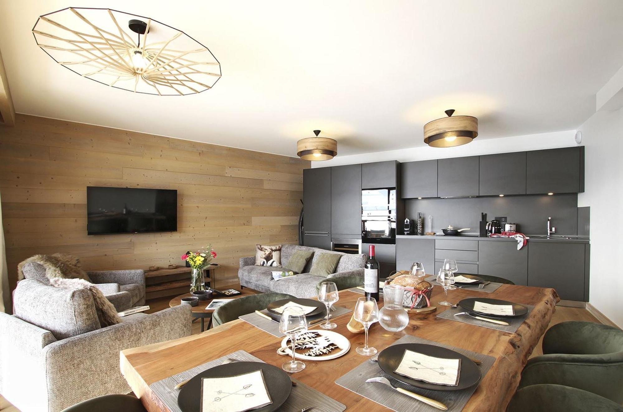 Residence Phoenix A By Leavetown Vacations Alpe d'Huez Kamer foto